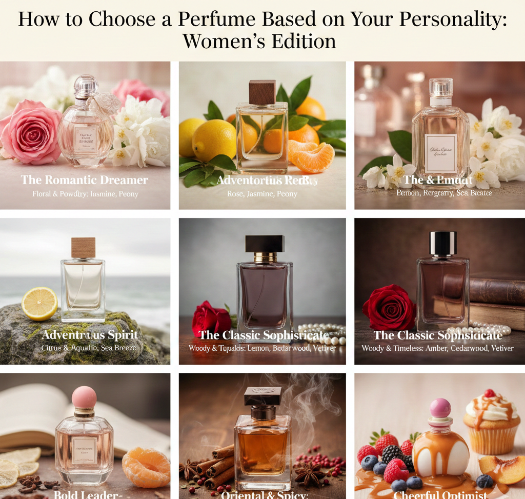 choose a perfume based on your personality