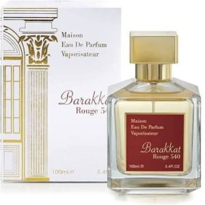 Fragrance World Barakkat Rouge 540 White 100ml EDP Unisex Perfume – Inspired by Baccarat Rouge 540