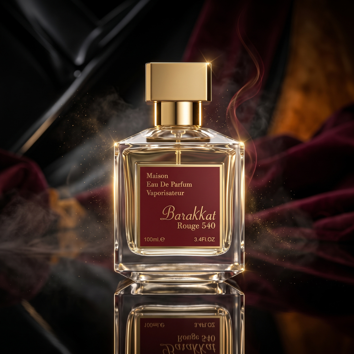 Fragrance World Barakkat Rouge 540 White 100ml EDP Unisex Perfume – Inspired by Baccarat Rouge 540 - Image 2